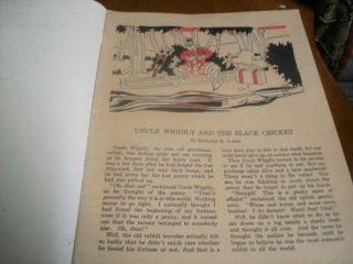 1943 Uncle Wiggily & The Black Cricket - 10 Stories By Howard R.  Garis 2