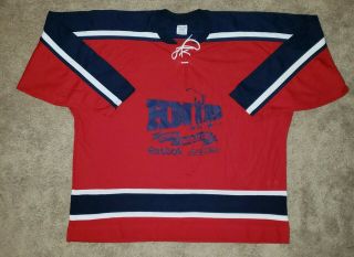 Vintage Ccm Reebok Hockey Night In Boston Hnib Canadiens Colors 7 Jersey