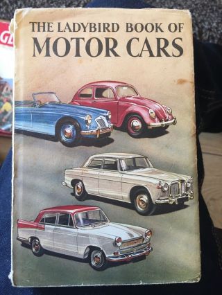 The Ladybird Book Of Motor Cars 1961 Series 584 With Cover