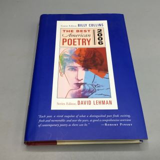 The Best American Poetry - Billy Collins / David Lehman 2006 Signed Scribner 