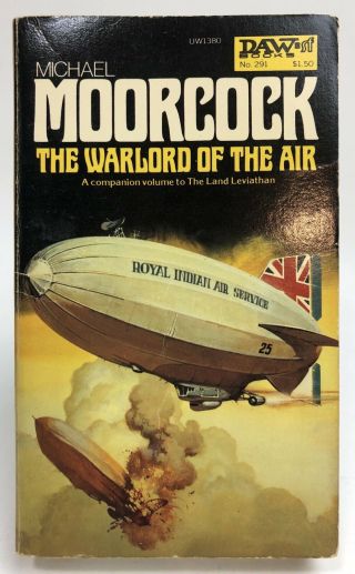Warload Of The Air Moorcock Daw Books Sci Fi First Printing