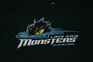 Lake Erie Cleveland Monsters Minor League Hockey T Shirt 3xl Ahl Xxxl