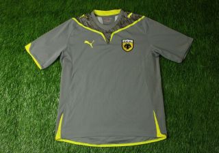 Aek Athens Greece 2009/2010 Football Shirt Jersey Third Puma Size L