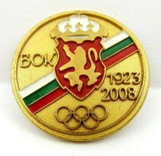 Bulgaria Noc Olympic Committee 2008 Beijing Olympics Olympic Team Pin By Bertoni