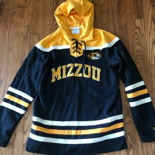 University Of Missouri Men’s Sz Lg Hockey Jersey