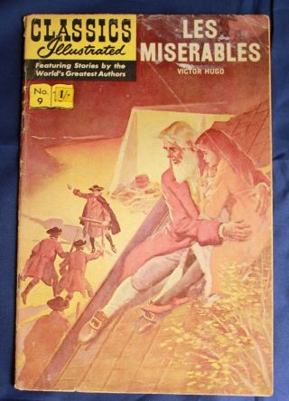 Classics Illustrated 9 Sept 1963; Les Miserables