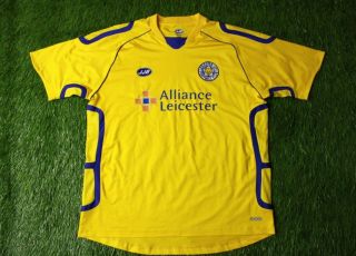 Leicester City England 2006/2007 Football Shirt Jersey Away Jjb Size L