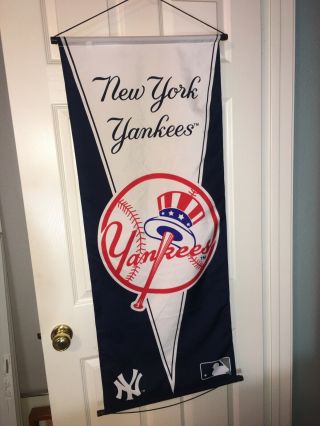 York Yankees Mlb Licensed Door Banner Flag