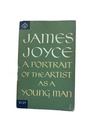 James Joyce Portrait Of The Artist As A Young Man 1962 Vintage Paperback