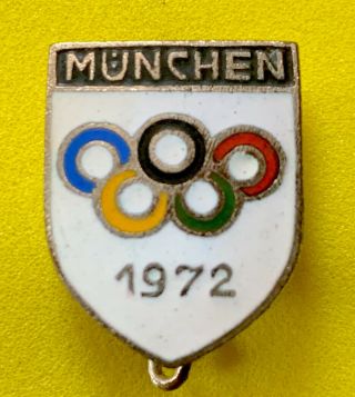 1972 Munich Olympics Pin Badge Olympic Games Munchen Germany Olympia
