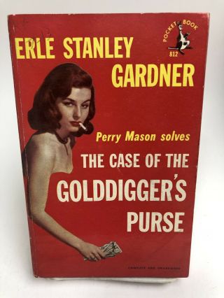 Case Of Golddigger’s Purse Erle Stanley Gardner Pocket 812 Gga