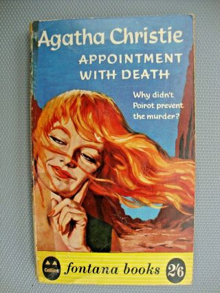 Agatha Christie.  Appointment With Death.  Fontana Books