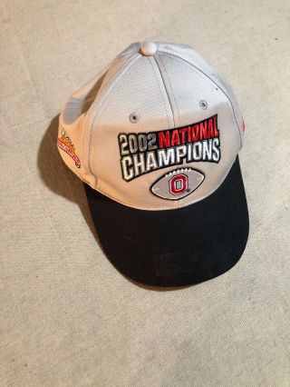 Ohio State Buckeyes 2002 National Champions Nike Locker Room Hat