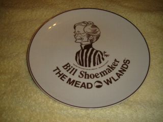 Bill Shoemaker The Meadowlands 1983 Collector Plate