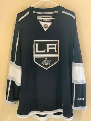 La Los Angeles Kings Nhl Reebok Hockey Jersey Black Size Xl