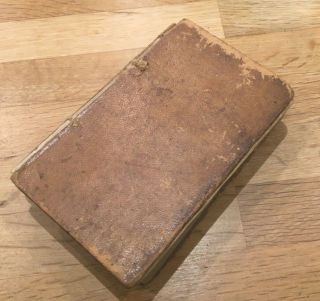 Antique Book 1789 Hudibras In Three Parts Samuel Butler Not Illustrated Early Ed