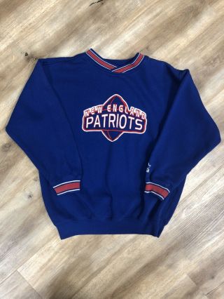 England Patriots Nfl Football Vintage 90s Starter Sweatshirt Youth Large