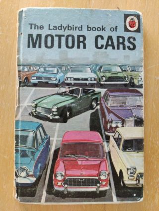 Ladybird Book Of Motor Cars,  1968 Edition