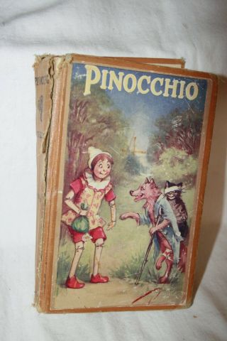 Vintage Pinocchio Carlo Collodi 1924 Children 