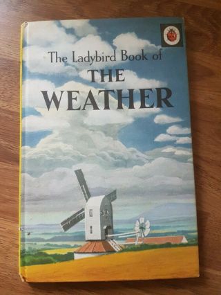 The Ladybird Book Of The Weather Series 536 Vintage 1962