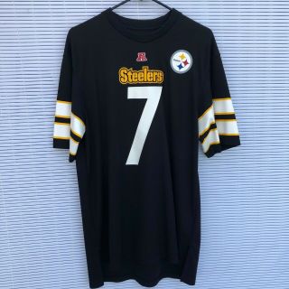 Nfl Team Apparel Pittsburgh Steelers Ben Roethlisberger 7 Jersey.  Size L.