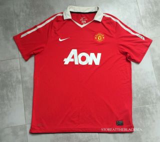 Manchester United 2010 2011 Home Football Soccer Shirt Jersey Trikot Nike
