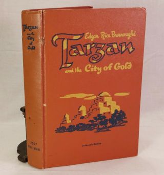 Tarzan And The City Of Gold Edgar Rice Burroughs 1952 Whitman Hc