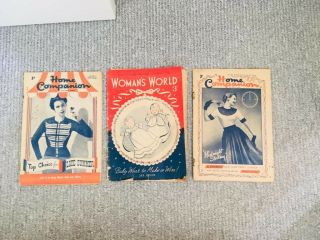 Vintage Magazines - Womans World & Home Companion