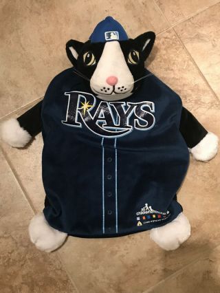 Tampa Bay Rays Dj Kitty Plush Backpack
