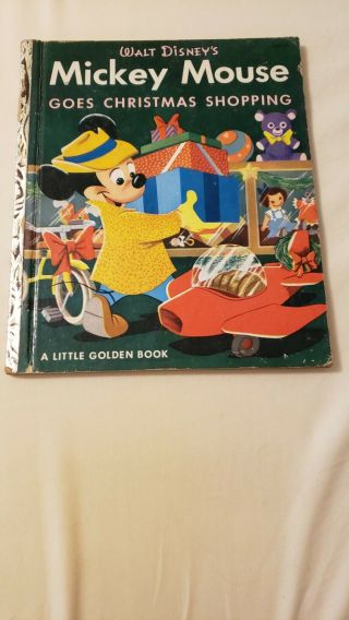 5/13 Little Golden Book - 1953a - Walt Disney 
