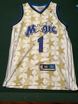 Tracy Mcgrady Orlando Magic Reebok Jersey Size 48 Large Xl T - Mac