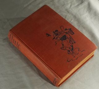 1942 Hopalong Cassidy Takes Cards Hardcover Book By Clarence E.  Mulford