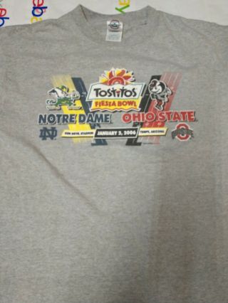 Ohio State Buckeyes Vs.  Notre Dame Fighting Irish 2006 Fiesta Bowl T - Shirt