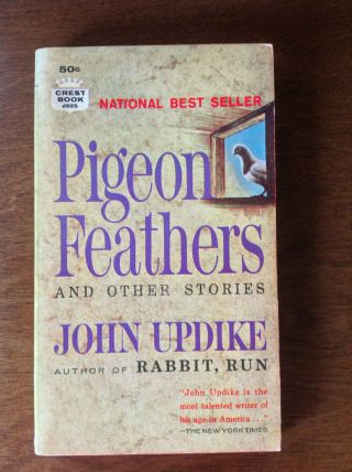 Collectible Pigeon Feathers And Other Stories,  By Updike V Good Pprback