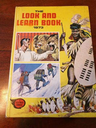 Look And Learn Seventh Book Of The Wonders Of Nature (1973) Unclipped