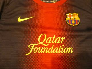 Nike 2012/2013 La Liga FC Barcelona Red/Blue Home Jersey (Youth Size XL) 3