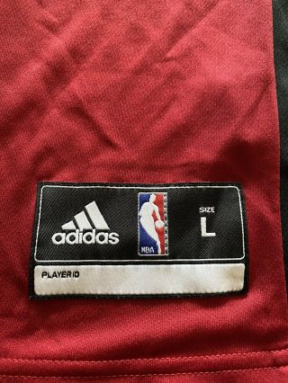 Lebron James Miami Heat 6 Jersey Adidas Size L 3