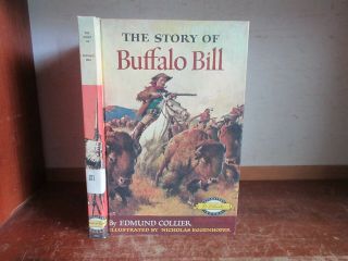 Old Story Of Buffalo Bill Book Western Hunting Cowboy Wild West Indian Horse War
