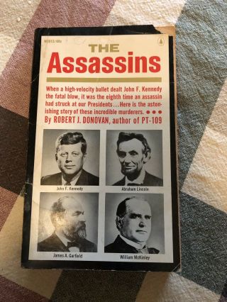 Vintage Paperback The Assassins By Robert J Donovan