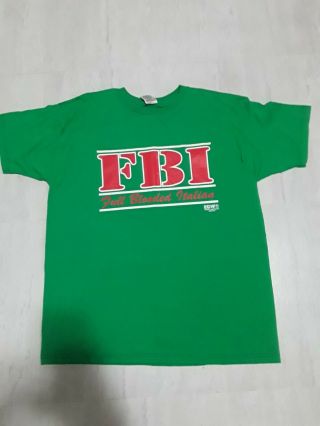 Ecw Fbi Full Blooded Italians Shirt Size Xl