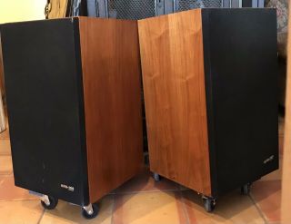 Pair (2) Pioneer Hpm - 100 4 - Way Floor Speakers 100w Of Great Music