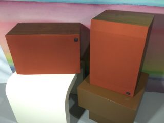 Jbl L40 2 Way Vintage Speakers (capacitors,  Refoamed And Refinished)