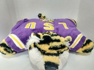 Lsu Tigers Pillow Pet Large 18 " Plush Louisiana State University Euc Ln