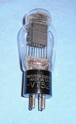 1 Western Electric Vt - 52 Aka 2c45 Vacuum Tube - Rare 1930 