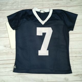 Womens M Penn State Jersey Navy Blue Nittany Lions 7 Will Levis Football We Are