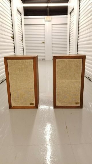 Vintage Acoustic Research Ar - 3a Speakers Pair For Restoration