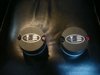 Vintage Pair JBL 075 16 - Ohm Bullet Tweeters for C36 C38 C50 C60 speakers 2