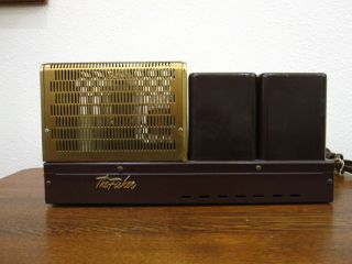 The Fisher Model 100 30 Watt Audio Tube Amplifier