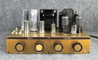 Vintage Pilot Aa - 903 Mono Tube Amplifier Great