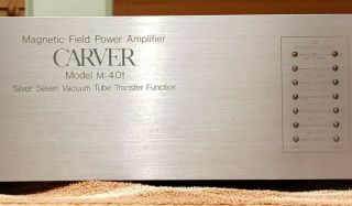 Vintage Carver M - 4.  0t Magnetic Field Power Amplifier - 2